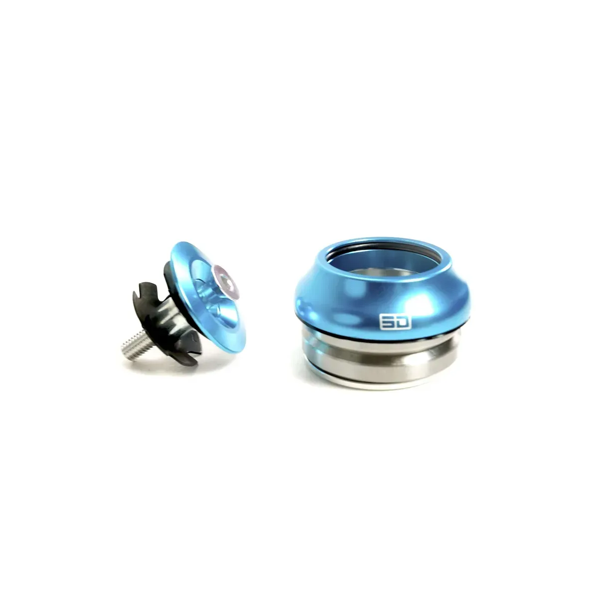 SD Integrated Headset Cyan Blue 1 1/8"